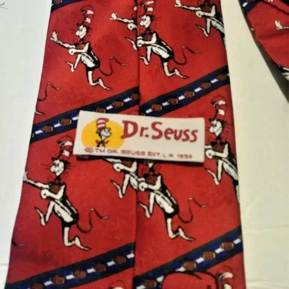 Vintage Dr. Seuss Red | Oh Dear Tie - Picture 4 of 6